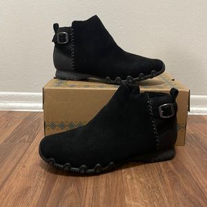 sketchers bikers mc-embracing relaxed fit bootie